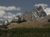 Chortens and peaks