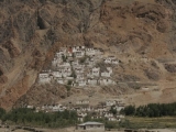 Karsha gompa from the river